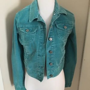 GAP Aqua Corduroy Jacket